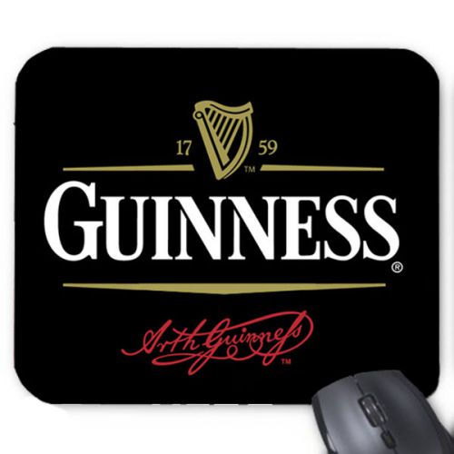 Guinnesbeer Logo Mouse Pad Mat Mousepad Hot Gift