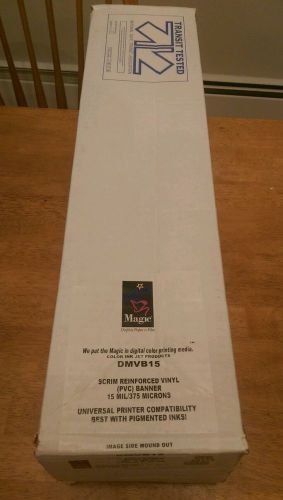 DMVB15 scrim reinforced vinyl pvc banner 24&#034;x40&#039;