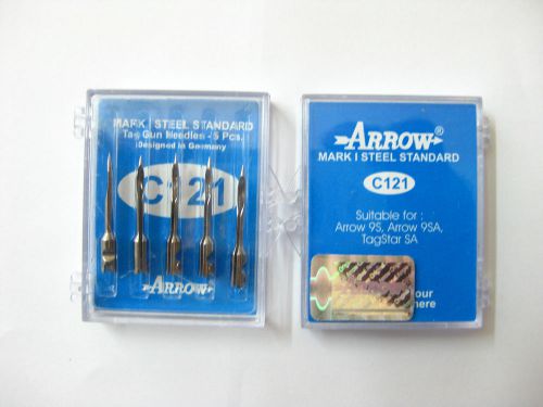 5 Tag Gun Needles Arrow C121 Mark I Compatible with Dennison Standard Tag Guns