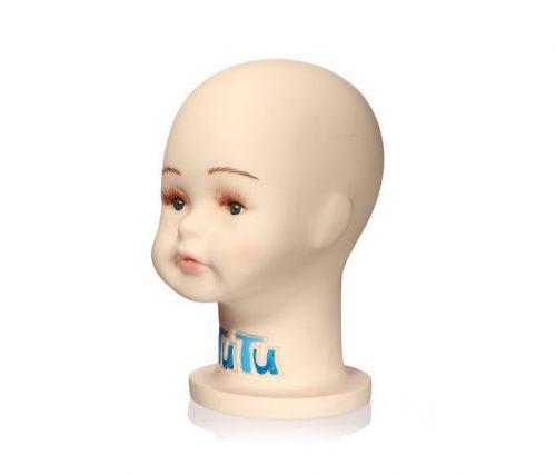 Children mannequins manikin head for hats wig mould show stand small for sale
