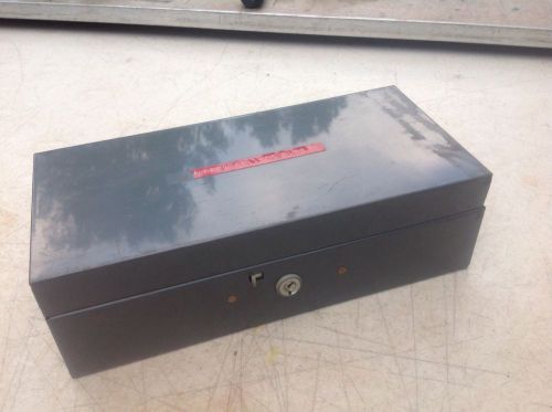 Asca Moldmaster Bank Box 10 Inches Wide No Key Money Box Cash Box