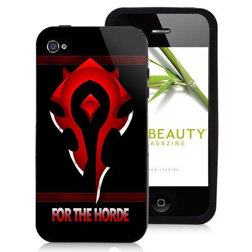 World of Warcraft for The Horde Logo iPhone 5c 5s 5 4 4s 6 6plus case