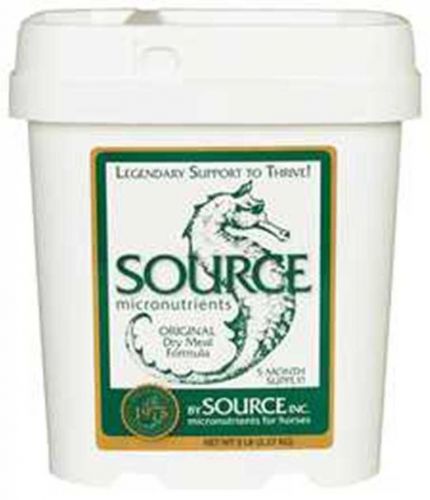 SOURCE Original 5 Pounds All Natural Horse Equine Dry Meal Formula No Fillers