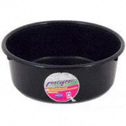 5Qt Fortiflex Black Feed Pan FORTEX/FORTIFLEX Feeders/Waterers MP5BX  Black