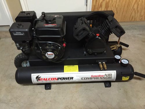 New falcon gac 250 air compressor - gasoline powered for sale