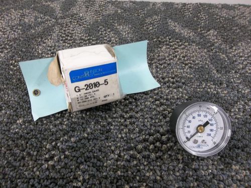 Johnson controls 1.5&#034; pressure gauge 30 psi 200 kpa g-2010-5 air gas new for sale