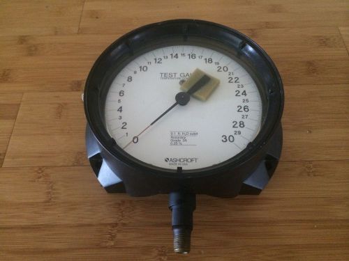 NEW ASHCROFT DURAGAUGE PRESSURE GAUGE 6&#039;&#039; DIAL SIZE 60-1379