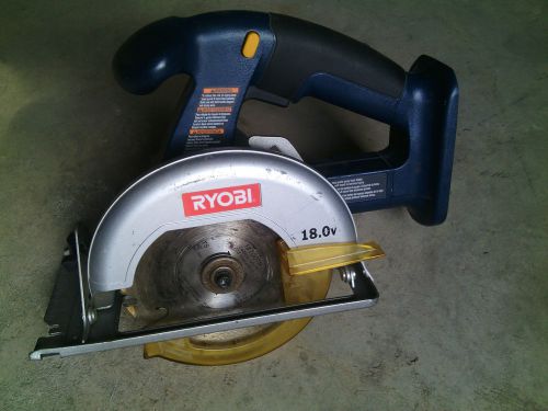 RYOBI 18V   P501 CORDLESS SAW