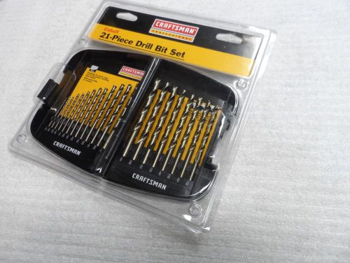 Craftsman Professional Cobalt Drill Bit Set, 21 pcs - Part # 64085