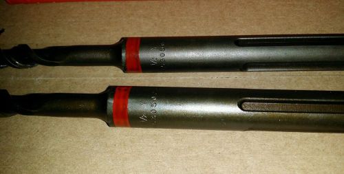 2 Hilti TE-Y 1/2-21&#034; Hammer Drill Bit