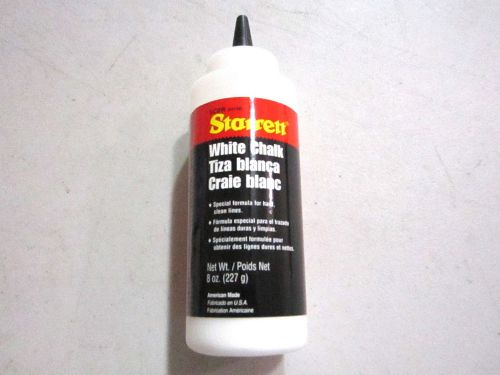 NEW STARRETT SC8W 8oz WHITE CHALK