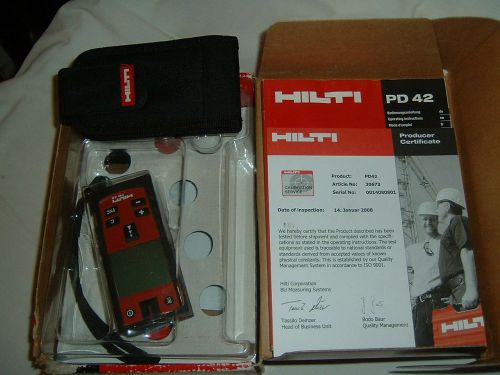 Hilti PD42 Laser Range Meter