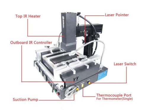 Bauer ir-pro-scc v.4++ bga rework station,.classic model.220v,upgraded version for sale