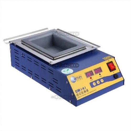 SQUARE NEW LEAD-FREE 900W POT ALLOY CM141 140X100X45 SOLDERING DIGITAL TITANIUM