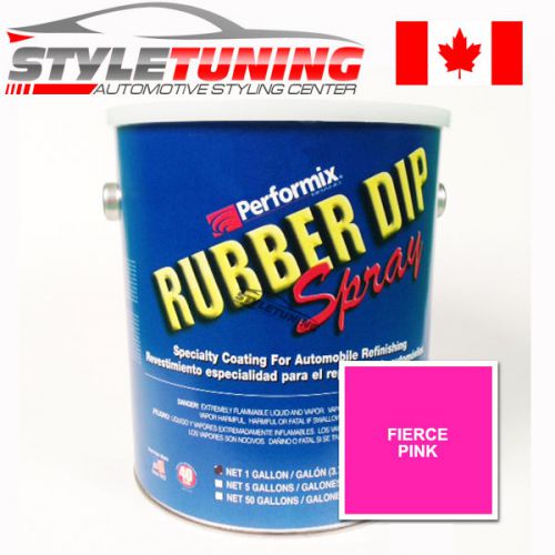 1 GALLON OF PLASTI DIP RUBBER SPRAY CANADA - FIERCE PINK