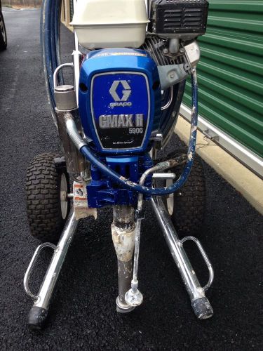 GRACO GMAX 5900 AIRLESS PAINT SPRAYER HONDA GX 160 GASOLINE