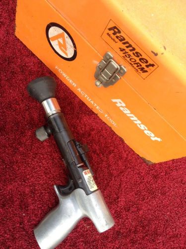 Ramset 4150 Powder Actuated Cement Fastener Tool pow-r-set low velocity piston