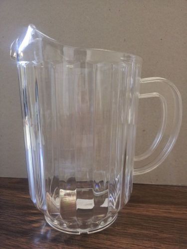 32 OUNCE HARD PLASTIC BEER/BEVERAGE PITCHER (( ONE EACH )) PUBS/RESTAURANTS