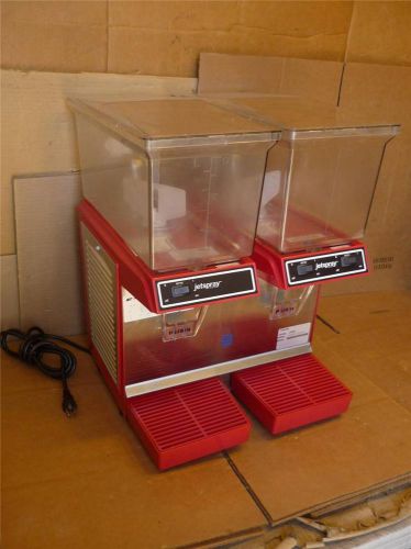 IMI CORNELIUS JET SPRAY RED JT20C DOUBLE 3 GALLON SLUSHIE/DRINK DISPENDER