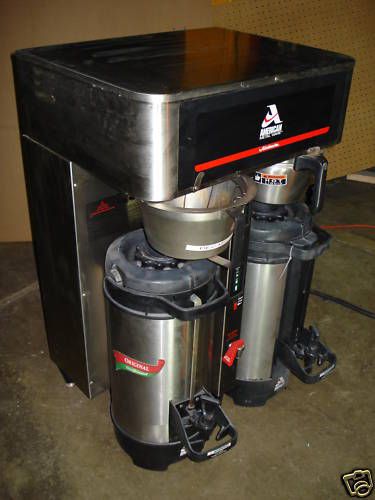 VNC GRINDMASTER DUAL AIRPOT COFFEE BREWER, DISPENSERS