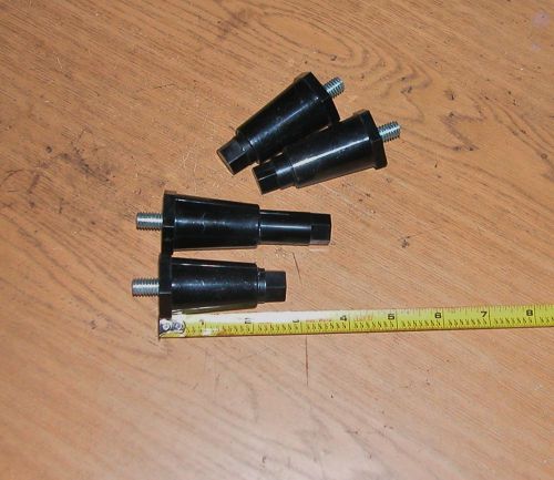 Standard Keil Adjustable Equipment Legs NO. 222-15-P  2.5&#034; to 3.75&#034; Set of 4