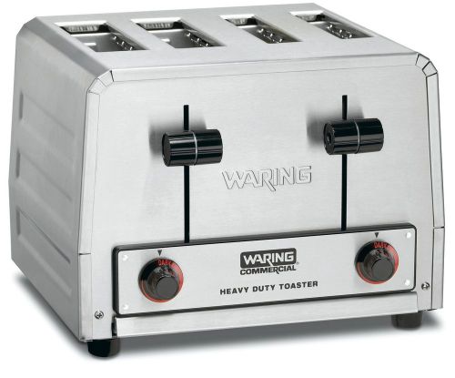 Waring commerical wct815 heavy duty stainless steel bread bagel 240 volt toaster for sale