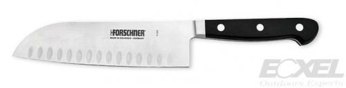 Victorinox #41525 Santoku 7&#034; Forged Knife, Full Tang, Black Pom Handle, Solingen