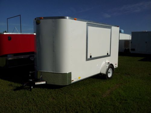 NEW! 2014 ,  7&#039; X 10&#039; HOT DOG CATERING, BURGER, ICEE, BAR B QUE ,NOVELTY TRAILER