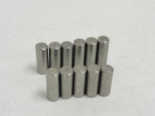 142091 new-no box, formax 900445 lot-11 ss dowel pins 3/8&#034; od, 1&#034; l for sale