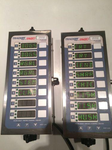 Fast food automation tracker ii fast food timer eight display for sale