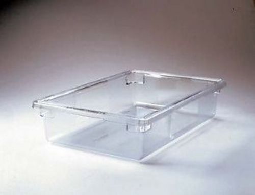 Rubbermaid FG330800CLR 8-1/2 Gallon Polycarbonate Food Box Clear