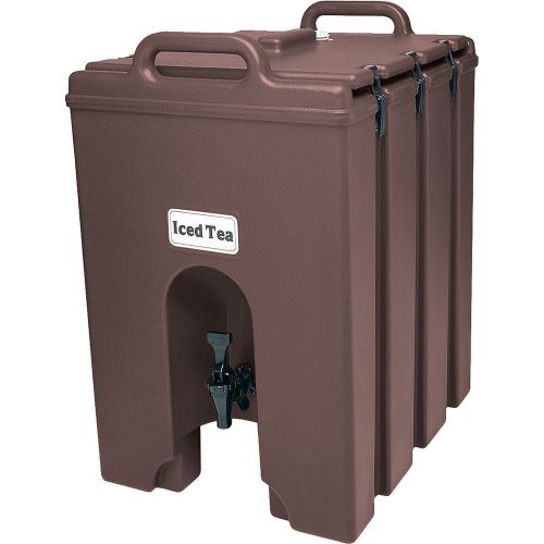 CAMBRO 11.75 GAL. INSULATED BEVERAGE DISPENSER DARK BROWN 1000LCD-131