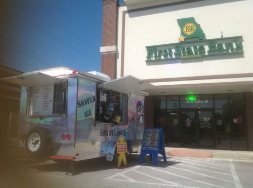 Sno Pro Shaved Ice Snowcone Trailer