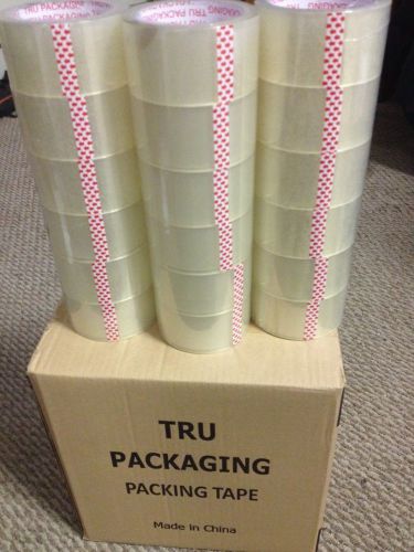 15 rolls Carton Sealing Clear Packing/Shipping/Box Tape- 2 Mil- 2&#034; x 55 Yards