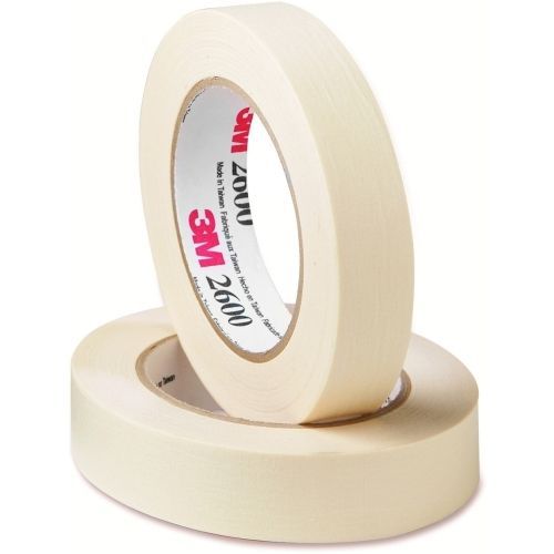 Economy Masking Tape, 2&#034; x 60yds, 3&#034; Core, Cream