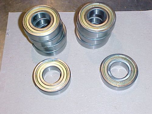 1) 6206ZZ, 6206Z, 6206 ZZ, 6206 2Z, Ball Bearing, Metal Shield both sides.