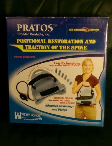 PRATOS Cervical Traction Pump Unit Corrects Posture Pro-Med Products Model 7000