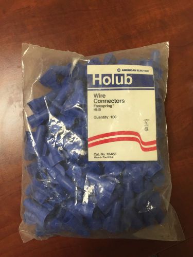 (500 pc) Large Blue HI-B Wire Nuts - Screw On Wire Connector - Twist-On