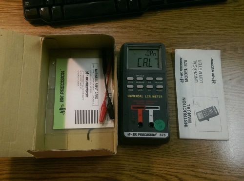 BK PRECISION UNIVERSAL LCR METER MODEL 878