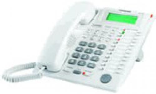 New panasonic kx-t7731 12-line phone 1-line lcd speakerphone (white) for sale