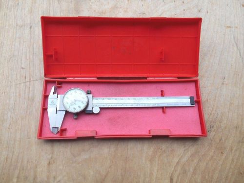 Mitutoyo 6&#034; dial calipers 505-637-50 Japan