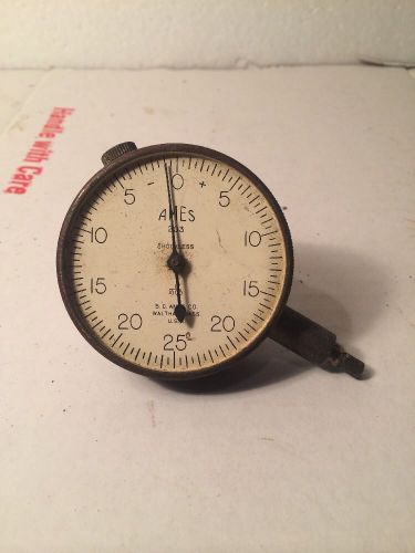 Vintage B.C Ames Gauge No. 203 Shockless Waltham Mass.