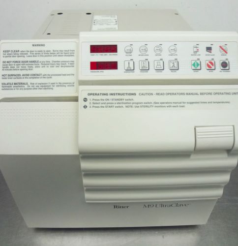 Ritter / Midmark M9 SpeedClave Sterilizer - Autoclave - Veterinary Tattoo Dental