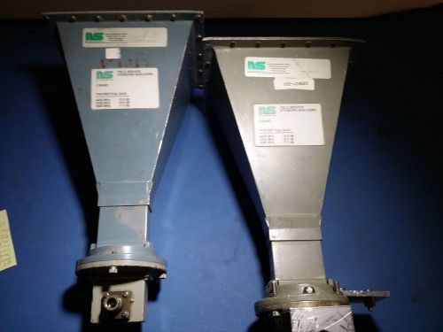 Struthers electronics/ns microwave  c-band wave guide horn used qty(2) for sale