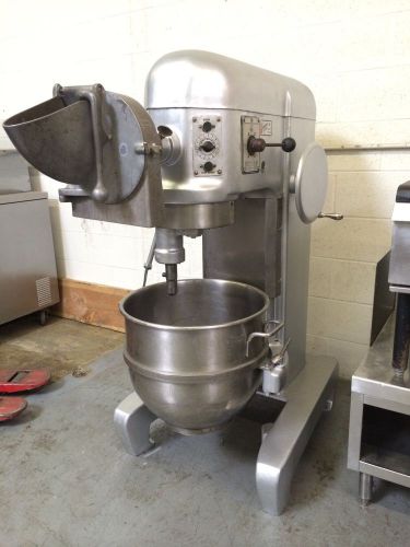 Hobart H 600 T  1 HP  3 Phase Refurbished W/ SS Bowl + Pelican / Cheese Grinder