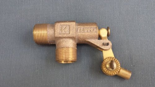 New  Watts 3/4&#034; Bronze Float Valve, Flippen