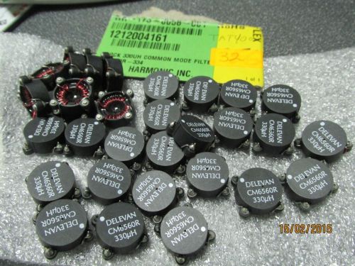 Delevan CM6560R 330uH CHOCK / COIL / COMMON MODE FILTER  , 30pcs = 30$