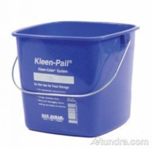 San Jamar - Chef Revival San Kp196Kcbl Kleen Pail 6 Qt Bucket B Lue 12/Cs SAN KP