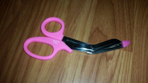 New 5.5&#034; Style Bandage Utility Scissor Hot PINK Hospital Nurse Medical EMT Vet