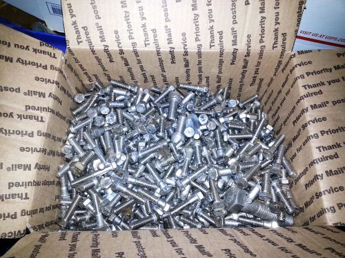 Mixed Lot of 1000 + Hex Head Bolt Slotted Sheet Stainless Steel Screws S30400